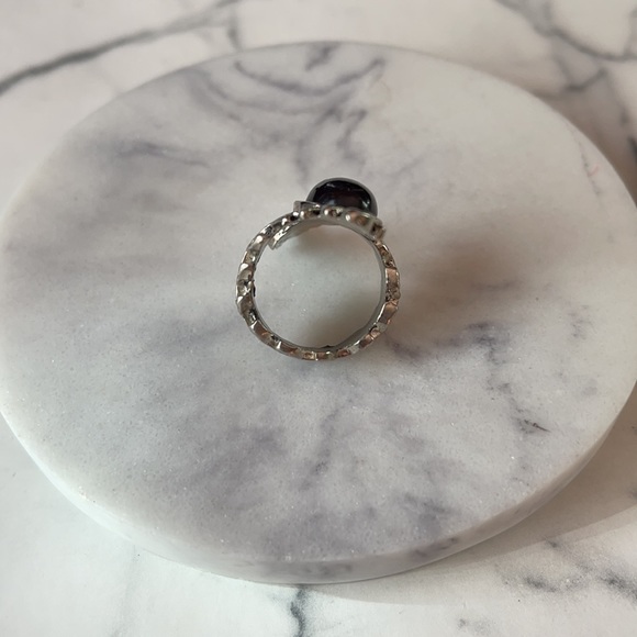 Turquoise & Black Stone Ring Bundle - Picture 10 of 17